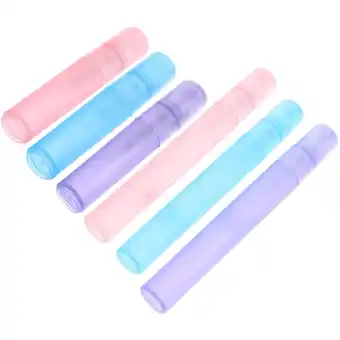 Walmart Raindrops Travel Size Spray Bottle Transparent Pink 6Pcs 12x0.6x0.6in offer