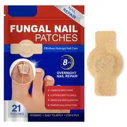 Walmart Kerasal Nighttime Renewal Anti-Fungal Nail Patch, Extra Strength, Overnight Repair, 21Count offer
