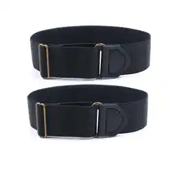 Walmart Dr.LPCGF 1Pair Adjustable Elastic Shirt Stays Arm Bands Garter Sleeve for Men and Women offer