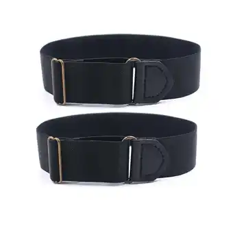 Walmart Dr.LPCGF 1Pair Adjustable Elastic Shirt Stays Arm Bands Garter Sleeve for Men and Women offer
