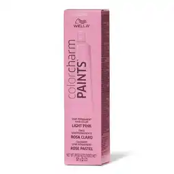 Walmart Wella Color Charm Paints Semi-Permanent Hair Color (2 oz) - Light Pink offer