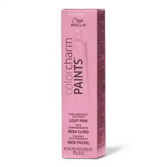 Walmart Wella Color Charm Paints Semi-Permanent Hair Color (2 oz) - Light Pink offer