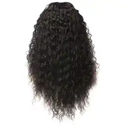 Walmart potrochi Deals Front Lace Wig Chemical Fiber Long Curly Hair Wig Set 24 Inch offer