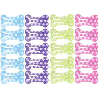 Walmart 20 Pcs Pet Hairpin Bone Clips Barrettes Accessory Cosmetic Safety Dog for Small Dogs offer