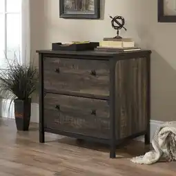 Walmart Sauder Steel River Lateral File Cabinet , Carbon Oak Finish offer
