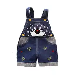 Walmart Toddler Baby Girls Boys Denim Suspender Cute 3D Cartoon Animal Printed Jeans Overalls Jumpsuits Size offer