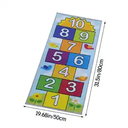 Walmart Qianduo Non-Slip Mat,Lovely Jumping House Carpet Slip Mat Children Play Climbing Mat Interesting Car offer