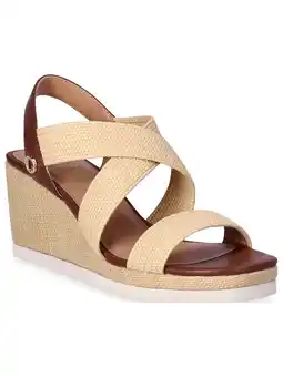 Walmart Chaps Women’s Poppy Wedge High Heel Sandals, Sizes 6-11 offer