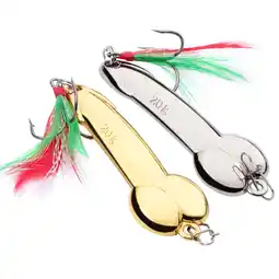 Walmart ASKMZ Bright Color Simulation Metal Lure Small Hanger for Fresh Water Fishing offer