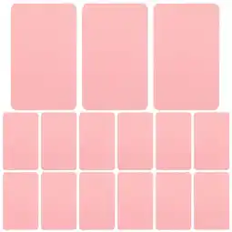 Walmart 100 Pcs Note Blank Cards Cardstock Portable Pink Paper offer