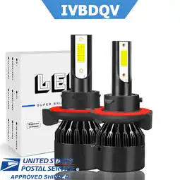 Walmart For 2004-2014 Ford F-150 H13/9008 LED Headlight High/Low Beam Bulbs 2pcs offer