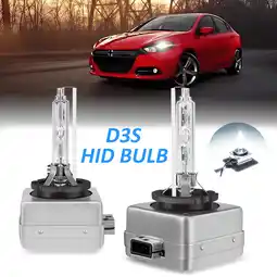 Walmart Obndvu for Dodge Dart 2013-2016 HID Headlight Xenon Bulbs High&Low Light 2pcs offer