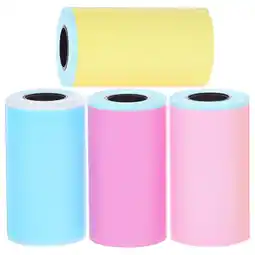 Walmart Thermal Paper 4 Rolls Printer Labels for Color Photo Transfer Receipt Heat Sensitive Stickers offer