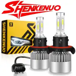 Walmart For Ford Mustang 2005-2009 2010 2011 2012 LED Headlight Bulbs H13 9008 High and Low Beam 2pcs offer