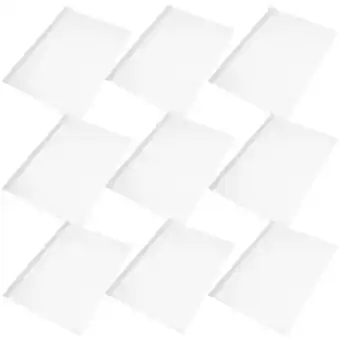 Walmart 10 Pcs Transparent Drawbar Book Cover Business Supplies Folder A4 Pocket Binder Plastic offer