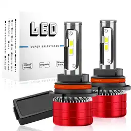 Walmart For 2011-2014 Nissan Juke LED Headlights 9007/HB5 High and Low Beam Bulbs 2pc offer