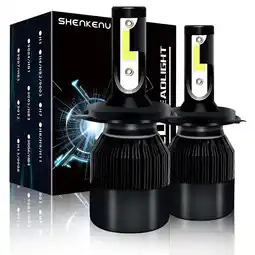 Walmart 9003 H4 LED Headlight Bulbs for Ford Transit 2007-2014 High/Low Beam,2pc,SHENKENUO offer