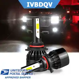 Walmart IVBDQV 9012 High&Low Light for GMC Sierra 1500 2014-2015 LED Headlight Bulbs 6000K White 2pcs offer