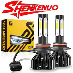Walmart For 2011-2014 Ford edge Headlights,4 side 9012 High and Low Beam Bulbs 2pcs offer