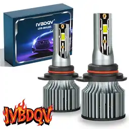 Walmart 2x 9012 LED Headlight Bulbs For GMC Acadia 2012-2019 High/Low Beam Kit 6500K Bright White offer