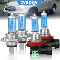Walmart For Honda CR-V 2007-2014 Halogen Headlight Bulb H4 High Low Beam H11 Fog Light 4200K 100W 4pcs offer
