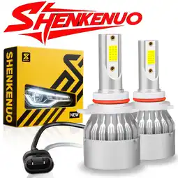 Walmart For Ford Edge 2011 2012 2013 2014 LED Headlight Bulbs 9012 High and Low Beam 2pcs offer