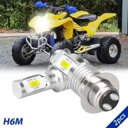 Walmart For Honda CRF 250/450 2004-2014 H6M LED Headlight Bulb 6000K Ultra White Super Bright 2pcs offer
