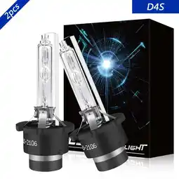 Walmart 2pcs D4S Xenon HID Headlight Bulbs for Lexus GS350 2013-2015 High/Low Beam Headlamp 6000K White offer