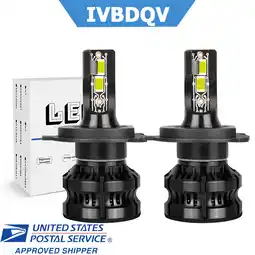 Walmart 2x H4 LED Headlight Bulbs For Ford Focus 2000-2004 Hi/Lo Beam 6000K White offer