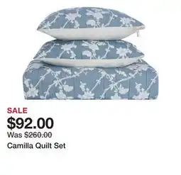 Belk Camilla Quilt Set offer