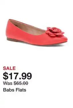 Belk Babs Flats offer