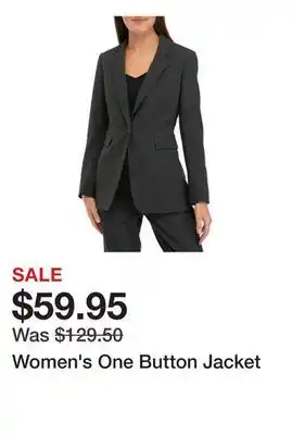 Belk Women's One Button Jacket offer
