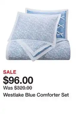 Belk Westlake Blue Comforter Set offer