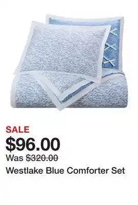 Belk Westlake Blue Comforter Set offer