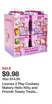 Game Stop License 2 Play Cookeez Makery Hello Kitty and Friends Toasty Treats Scented Plush (Styles May Vary) offer