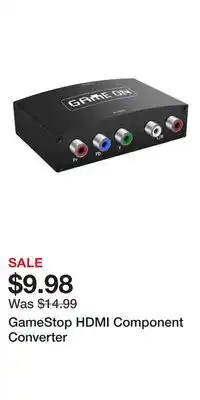 Game Stop GameStop HDMI Component Converter offer