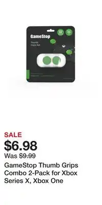 Game Stop GameStop Thumb Grips Combo 2-Pack for Xbox Series X, Xbox One offer