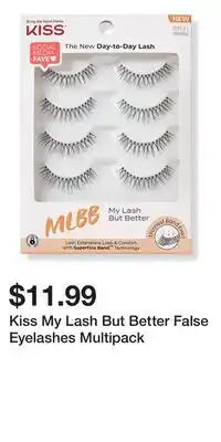 Ulta Beauty Kiss My Lash But Better False Eyelashes Multipack offer