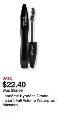 Ulta Beauty Lancôme Hypnôse Drama Instant Full Volume Waterproof Mascara offer