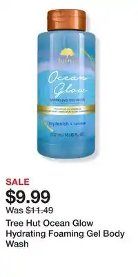 Ulta Beauty Tree Hut Ocean Glow Hydrating Foaming Gel Body Wash offer