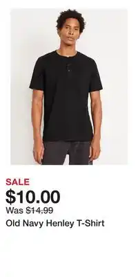 Old Navy Old Navy Henley T-Shirt offer