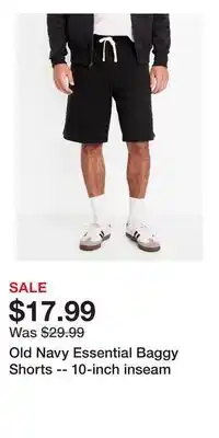 Old Navy Old Navy Essential Baggy Shorts -- 10-inch inseam offer