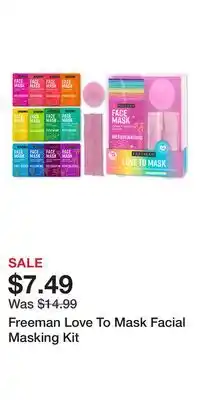 Ulta Beauty Freeman Love To Mask Facial Masking Kit offer