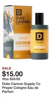Ulta Beauty Duke Cannon Supply Co Proper Cologne Eau de Parfum offer