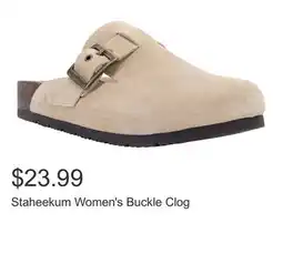 Costco Staheekum Women's Buckle Clog offer