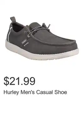 Costco Hurley Men's Casual Shoe offer