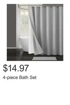 Costco 4-piece Bath Set offer