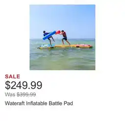 Costco Wateraft Inflatable Battle Pad offer