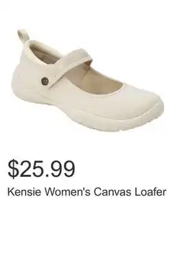 Costco Kensie Women's Canvas Loafer offer