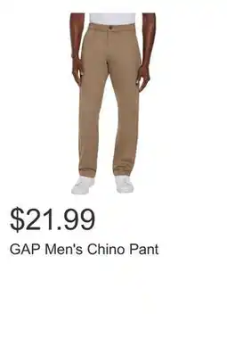 Costco GAP Men's Chino Pant offer